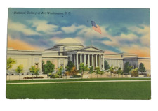 National Gallery of Art Washington D.C. Postcard Linen Unposted Vintage picture