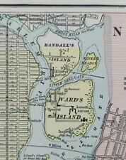 Vintage 1901 NEW YORK CITY NY Map 14