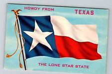 TX-Texas, Texas State Flag, General Greetings, Vintage Postcard picture