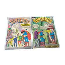 SUPERBOY #113 #114 (lot of 2) 1964 SILVER AGE KEY DC COMICS  G/VG SUPERMAN picture