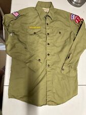 Vintage Boy Scout Uniform Long Sleeve Shirt picture