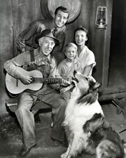 Lassie 1950's TV series June Lockhart Tommy Rettig cast with Lassie 11x17 poster picture