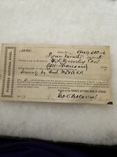 1896 Athens  PA Bank Check, $1000 Farmers National Bank picture