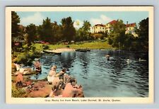 Quebec, CA-Canada, Gray Rocks Inn, Lake Ouimet, St. Jovite Vintage Postcard picture