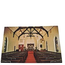 Postcard St Andrew's Episcopal Church Big Rapids Michigan Chrome Unposted picture