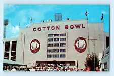 Cotton Bowl Dallas Texas Main Entrance Football New Year's Day Postcard C2 picture