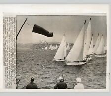 Starting Line Of TRANSPACIFIC YACHT RACE From LA To HONOLULU 1965 Press Photo picture