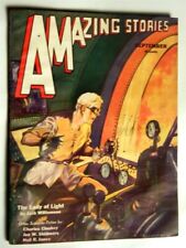 AMAZING STORIES SCIENCE FICTION PULP SEPTEMBER 1932 VERY FINE- OFF WHITE PAGES picture