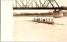 LOT 63: RPPC REAL PHOTO POSTCARD : SYRACUSE NY ROWING TEAM picture