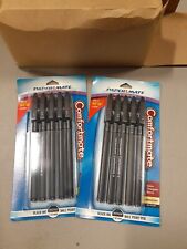 paper mate comfortmate  1.0mm  ball point pen 5 pack x2 picture