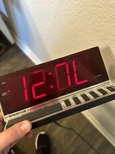 Vintage Spartus Electronic Digital Alarm Clock Model 1150 Large Display Tested picture