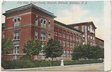 Kings County Hospital Brooklyn New York Posted 1909 Postcard - Sad Letter picture