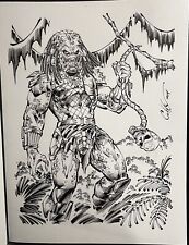 Predator Original Sketch by Cory Hamscher picture
