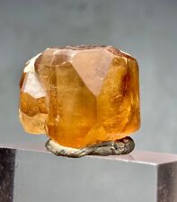 94 CTS Terminated Diamond Cat Heated Topaz Crystal From Pakistan picture
