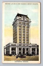 Chattanooga TN-Tennessee, Provident Life Insurance Building, Vintage Postcard picture