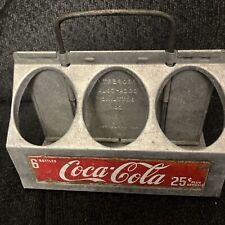 Vintage 1950’s Coca-cola Aluminum Six Pack Caddy picture