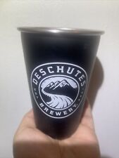 Hard To Find Deschutes Brewery Beer Stainless Metal Cup picture