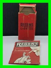 Early Vintage Regens Petrol Lighter Empty Box Only 18 Of 23 picture