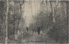 GRATERFORD (GRATERSFORD), PA.~LOVERS LANE~1907-1915 picture