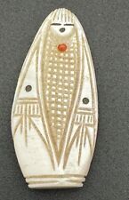 Vintage Native American Zuni Corn Maiden Fetish - Shell picture