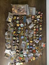 155 Vintage Pins From American Flags/Idaho Pins/Jack In The Box Pins Lot 3 picture