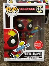 Funko Pop Deadpool (Paintball) GameStop Bucket List Exclusive + .5mm Protector picture