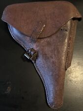 Vintage WW1 Luger P08 Holster Original WW1 Military Style picture