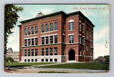 Rochester NH-New Hampshire, High School, Antique, Vintage c1907 Postcard picture