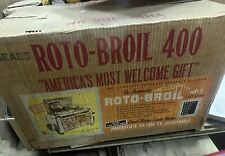 1950's Roto-Broil Royal 400 Rotisseri Original Box New Vintage Unopened picture