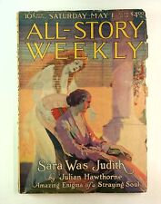 All-Story Weekly Pulp May 1920 Vol. 109 #4 FR picture
