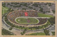 Stadium Stanford University Palo Alto California CA Postcard c1930s UNP 7251.5 picture