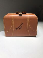 RARE Vintage Souvenir Suitcase ~ Shenandoah Iowa ~ Little Black Book & Dates picture