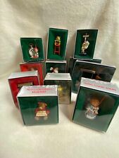 Vintage Enesco Treasury of Christmas Ornaments - Set of 11 - In Original Boxes picture