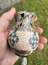 Vintage JEAN GERBINO Mosaic Vase, VALLAURIS AM Pottery 1950s,very good condition picture