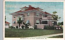 J.E. ELRICK HOUSE c1920s federalsburg md real photo postcard rppc maryland picture