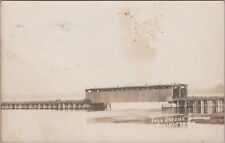 Toll Covered Bridge Newington New Hampshire 1907 RPPC Photo Postcard picture