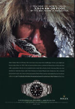 2004 Rolex Watch: Alain Hubert Did It In 99 Days Vintage Print Ad picture