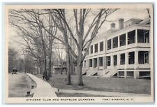 c1930's Officer's Club And Bachelor Quarters Fort Niagara New York NY Postcard picture