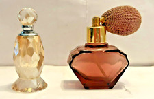 Lot Of Two Vanity Vintage Decorative Perfume 1 Excellent &1 Excellent- Bottles picture