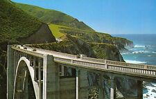 California - Bixby Bridge Scenic Highway - Vintage Postcard picture
