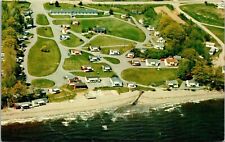 Colonial Gables Motel Cottagespenobscot Bay Highway 1 One Coast Postcard picture