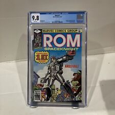 ROM SPACEKNIGHT 1 CGC 9.8 White Pages 1st appearance & Origen 1979 Marvel picture