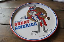 Vintage 1975 Marriotts Great America Tray Home Decor 11 inch picture