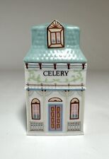 Vintage 1989 Lenox Spice Village Celery Spice Jar Fine Porcelain picture