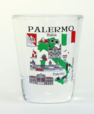 PALERMO SICILY ITALY GREAT ITALIAN CITIES COLLECTION SHOT GLASS SHOTGLASS picture