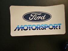 FORD Motorsport - Original Vintage 1970's 80's Racing Decal/Sticker Mustang  picture