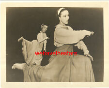 Vintage Martha Graham & MARIONETTE YALE PUPPETEERS 40s MODERN DANCE Portrait picture