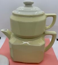 Vintage Folgers Coffee Pot Percolater Mismatched Lids MCM For Parts or Use Tea picture