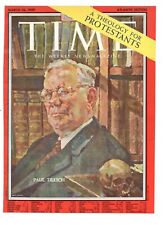 Paul Tillich Theologian Protestant 1959 Time Cover Original 1 Page picture
