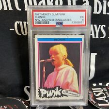 1977 Monty Gum Punk New Wave BLONDIE Rookie RC PSA 5 HOF 🔥 picture